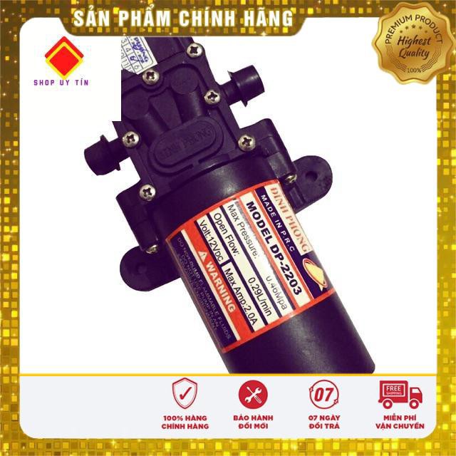 Máy bơm cao áp mini tự ngắt 12v 30w đỉnh phong