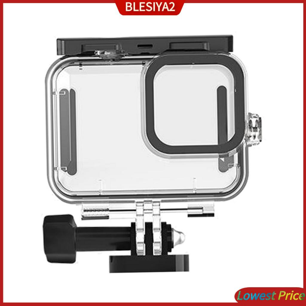 Ốp Điện Thoại Trong Suốt Chống Nước 45M Cho Hero 9 Black Blesiya2