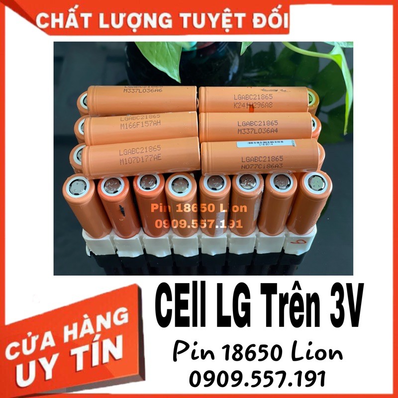 Pin 18650 LG cũ trên 3V