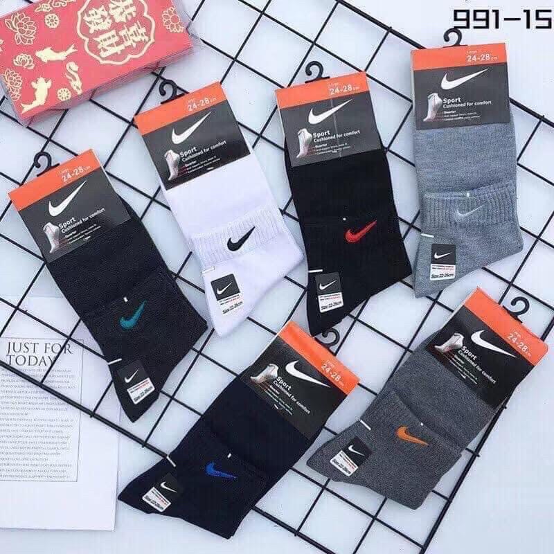 6 Đôi Tất Cao Cổ Nam Adidas Nike