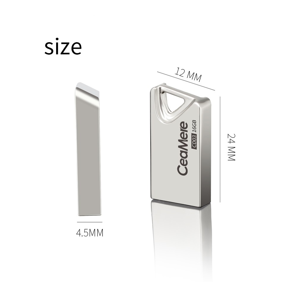 USB 2.0 Ceamere 16GB kim loại nhỏ gọn siêu bền | BigBuy360 - bigbuy360.vn