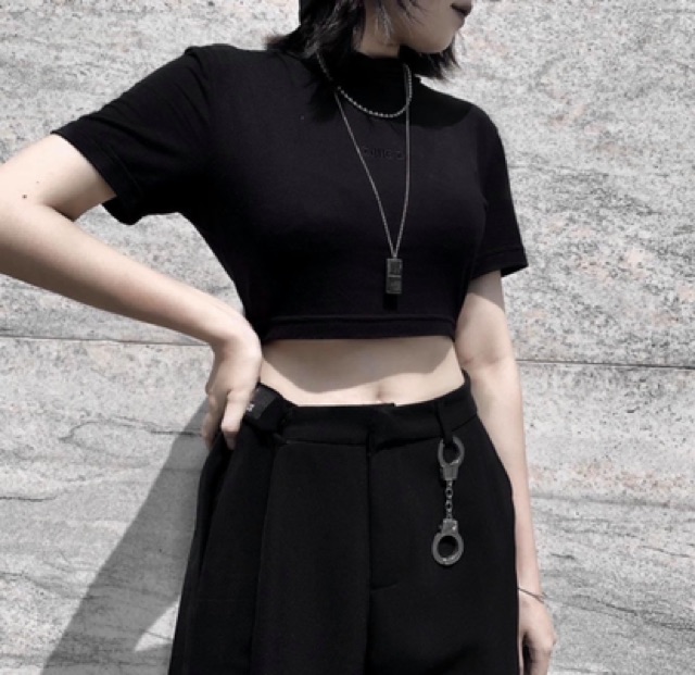 Áo CROPTOP tay ngắn - Croptop ZUNE.ZX