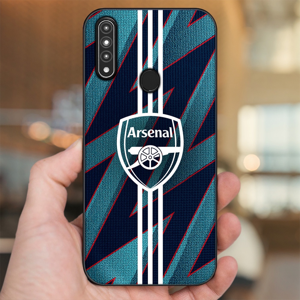 Ốp lưng Oppo A31, A8 viền đen in hình Arsenal FC