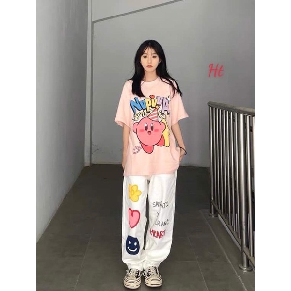 Sét áo NV+quần bom hoạt hình HT11