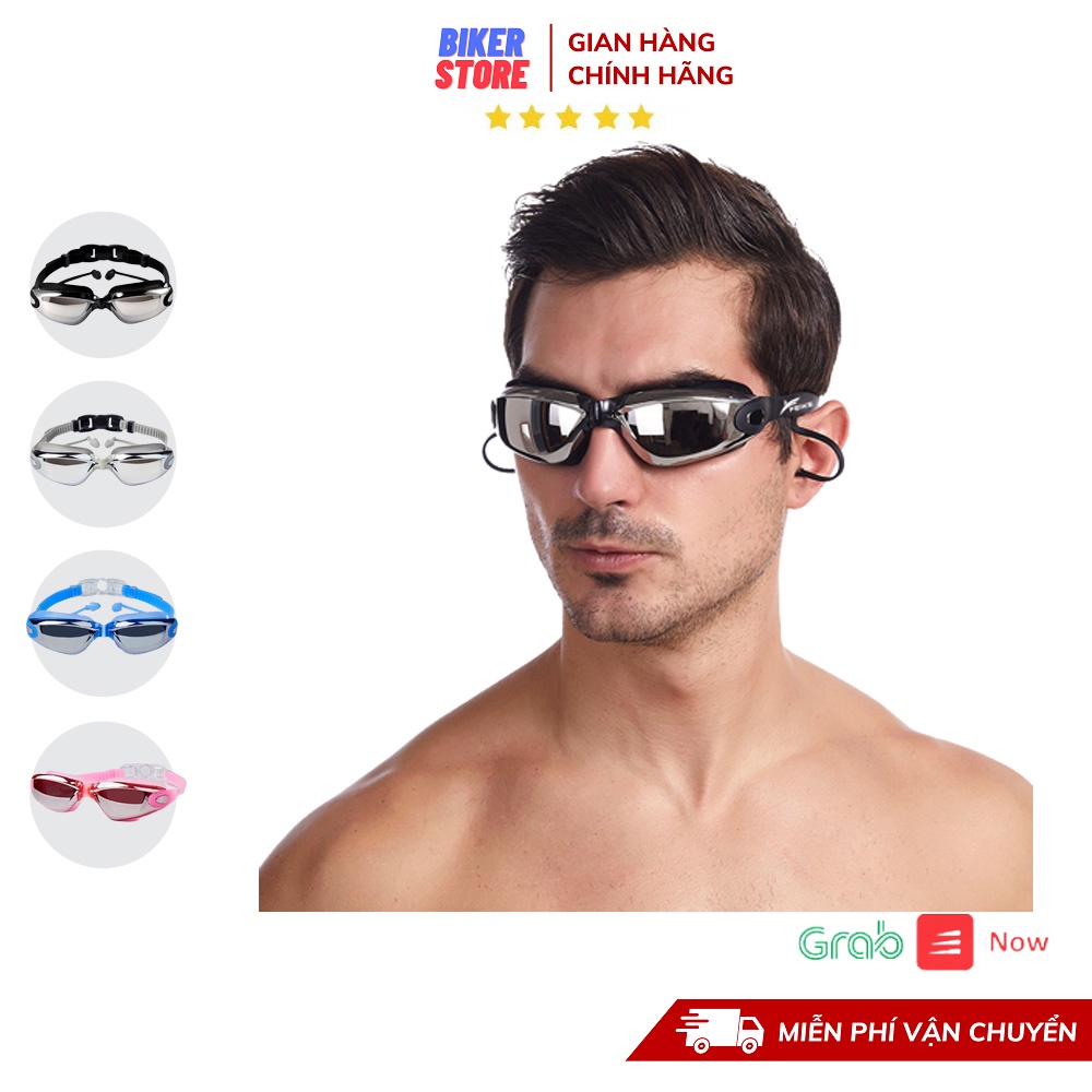 Kính Bơi Tráng Gương Chống Tia UV - Gắn Bịt Tai M03