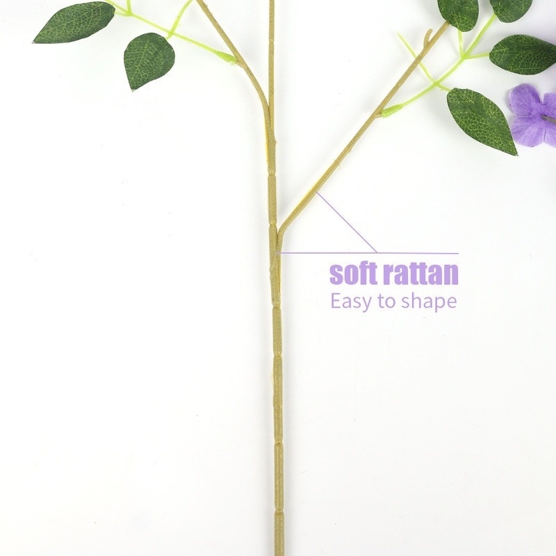 Dây Hoa Wisteria Nhân Tạo 95cm Treo Tường Trang Trí Nhà Cửa Sân Vườn Tiệc Cưới