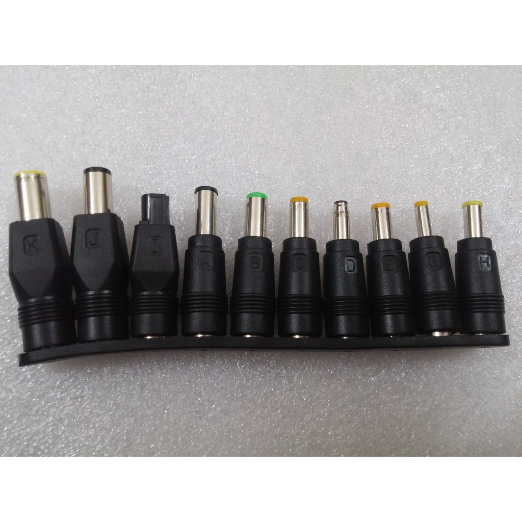 Bộ đầu chuyển từ DC 5.5x2.1mm, 5.5x2.5mm sang 10 đầu khác | BigBuy360 - bigbuy360.vn