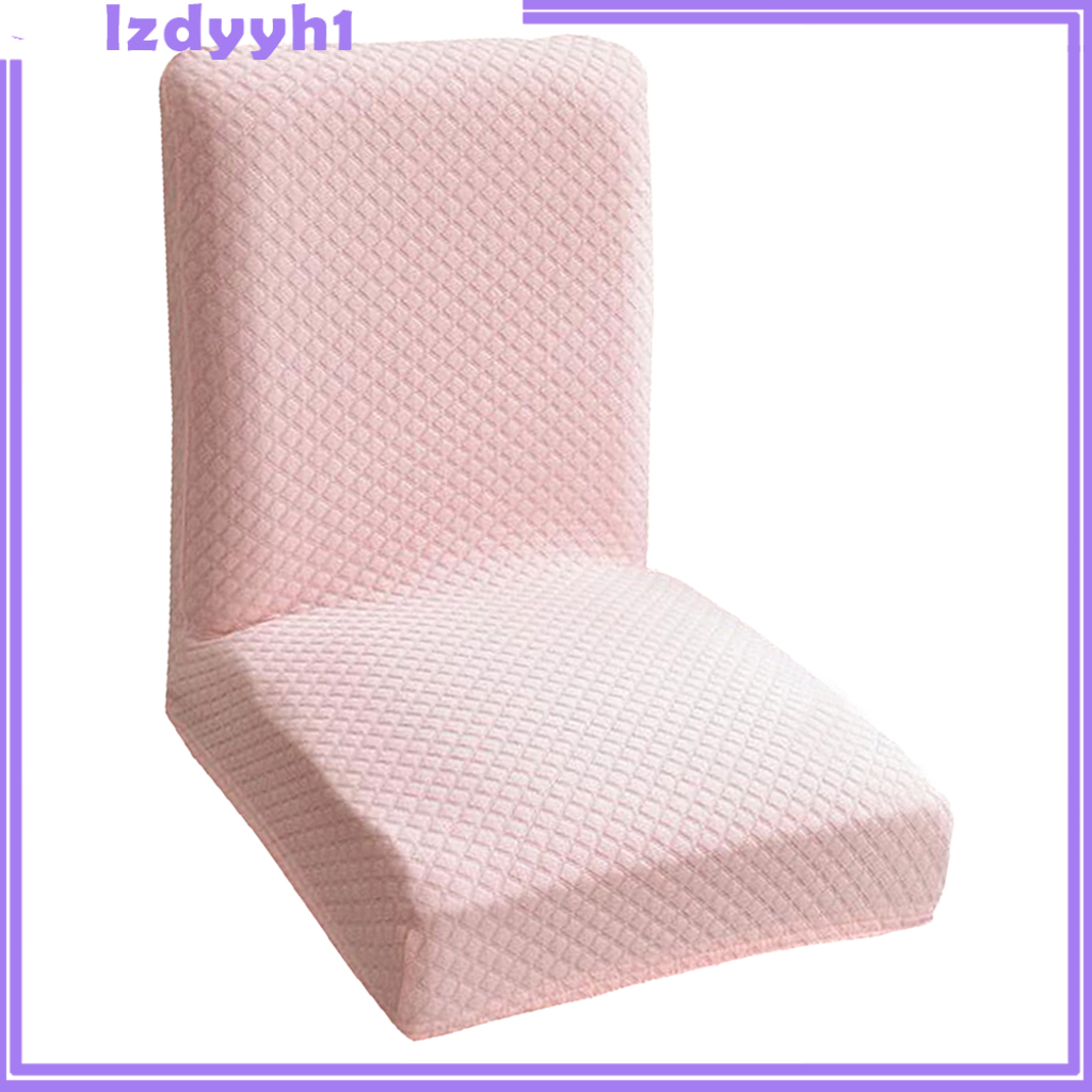 JoyDIY Knitted One-piece Dining Room Chair Cover Slipcover Protector  Purple