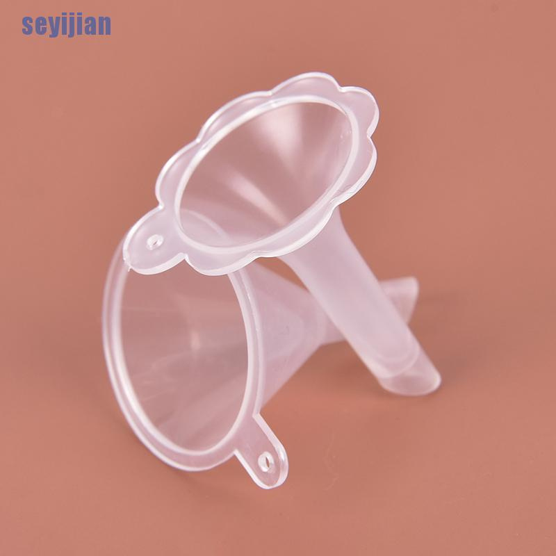 Set 2 Phễu Nhựa Nhỏ Dùng Chiết Dung Dịch Dầu / Nước Hoa Trong Phòng Thí Nghiệm