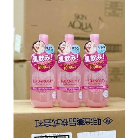 Xịt khoáng Hadanomy Collagen Mist 250ml Nhật Bản Chính Hãng