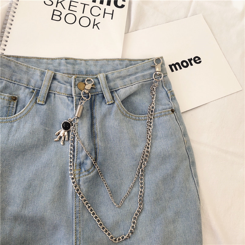 Dây xích đeo trang trí quần phong cách vintage sành điệu