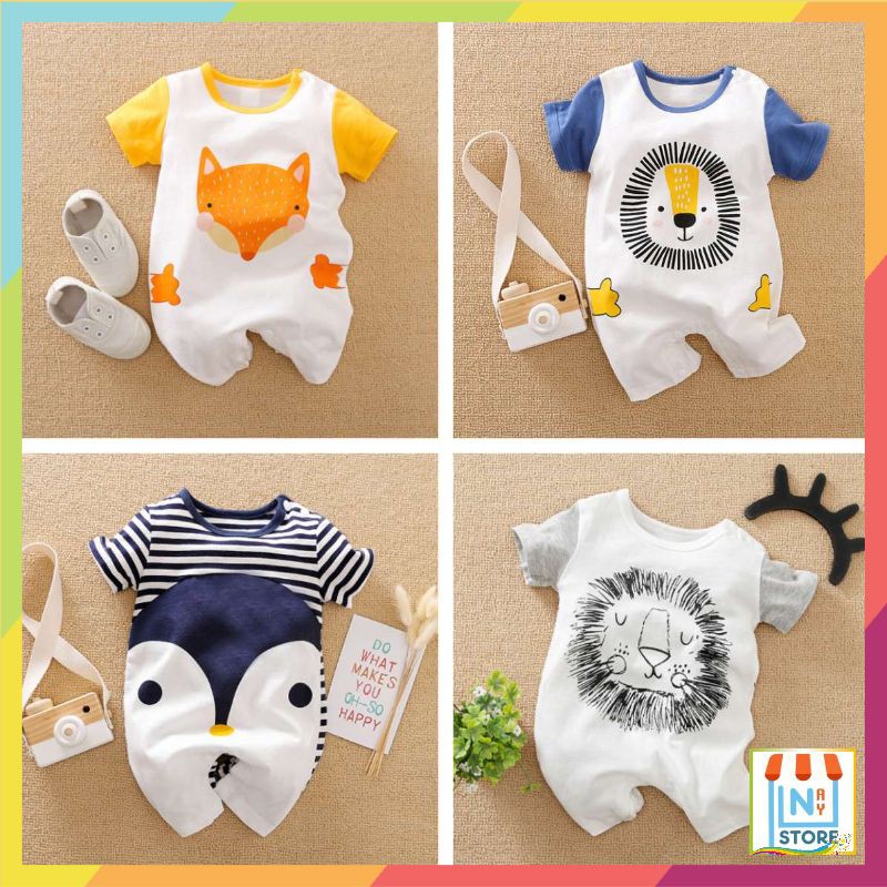 Body Đùi Cotton Xuất Nhật Cho Bé Gái Bé Trai Từ 0-12 Tháng Tuổi