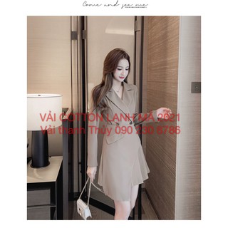 VẢI COTTON LẠNH MÃ 2021