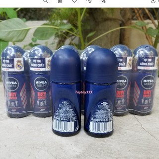 Lăn ngăn mùi Nivea Men khô thoáng 50ml