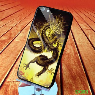 Ốp lưng Iphone 6 Plus/ 6s Plus in 3D hình rồng dạ quang mặt kính cường lực
