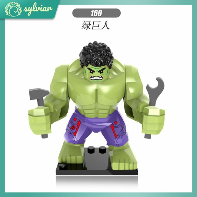 Bộ Đồ Chơi Lắp Ráp Mô Hình Lego Nhân Vật Hulk Bruce Trong Marvel