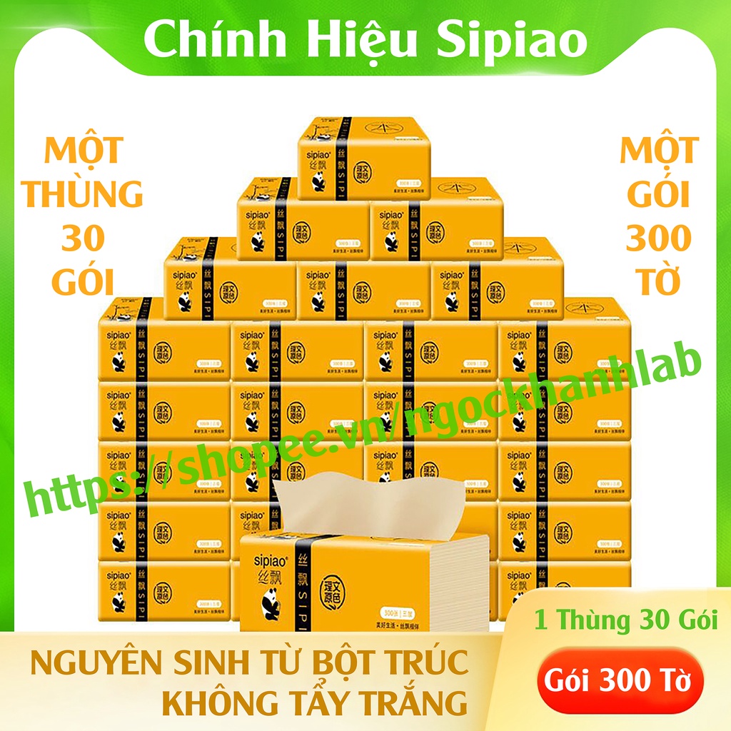 Giấy Ăn Gấu Trúc - Chính Hiệu Sipiao