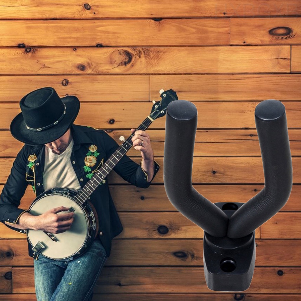 Giá đỡ gắn tường chống trượt cho đàn guitar điện/ukulele