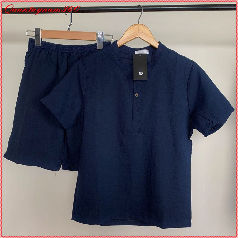 Bộ Quần Áo Đũi Nam chất vải đũi thái loại dày bộ đồ nam vải đũi cao cấp | BigBuy360 - bigbuy360.vn