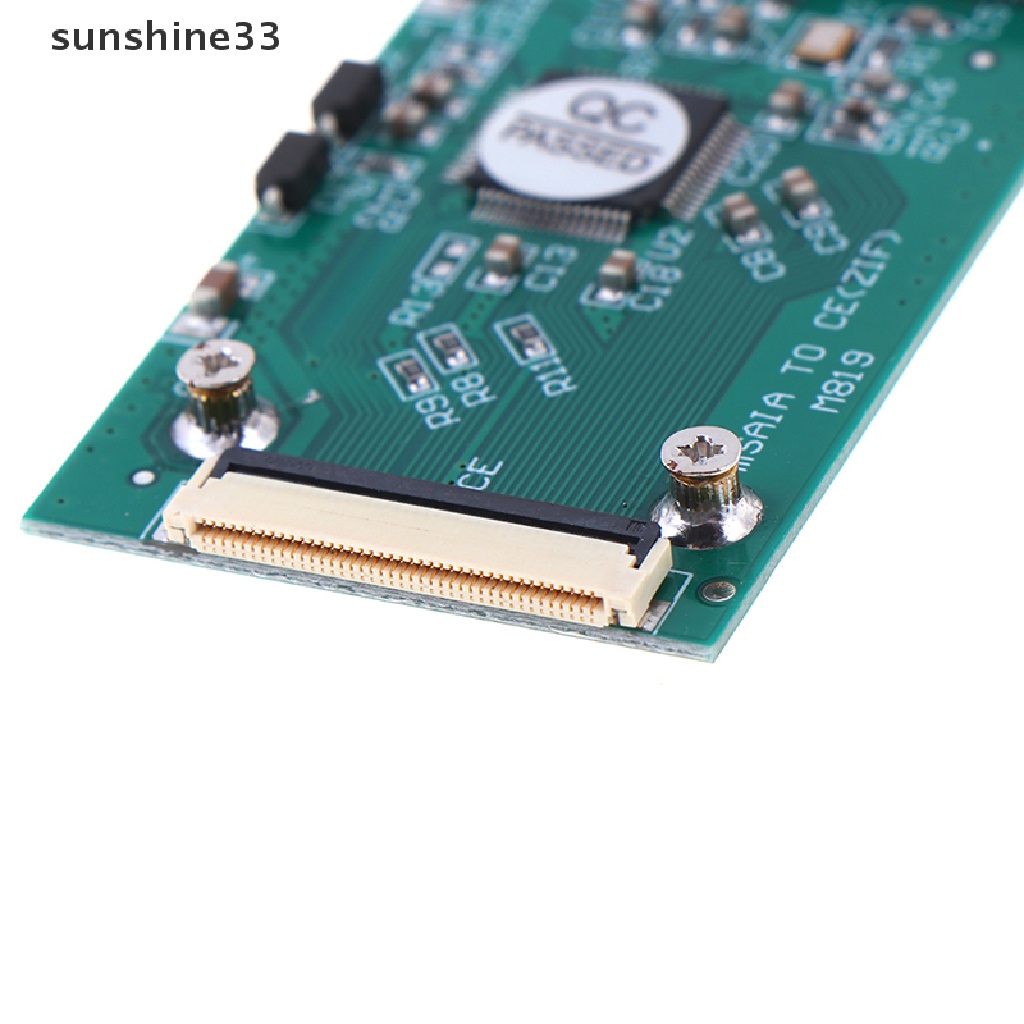 【SU】 1.8" Mini mSATA PCI-E SSD to 40Pin ZIF Card CE Cable Adapter Converter . | BigBuy360 - bigbuy360.vn