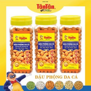 Combo 3 hũ Đậu phộng Da Cá Tân Tân 300g (300gx3 )