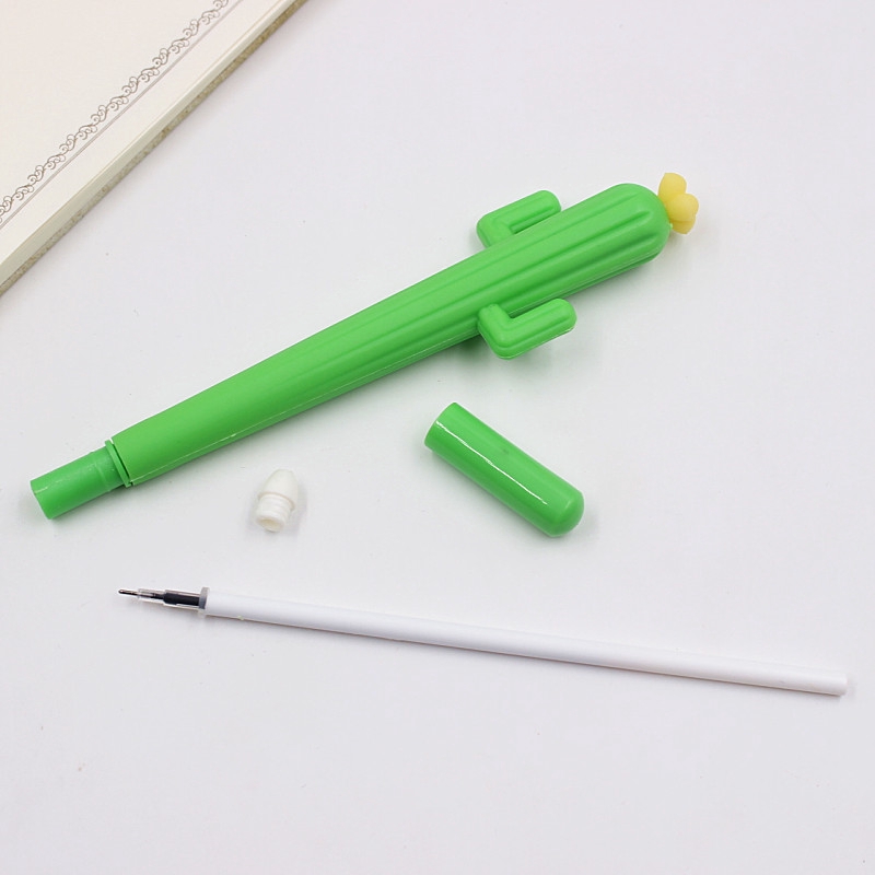 Dễ Thương Bút Mực gel Hình Cây Xương Rồng Đáng Yêu