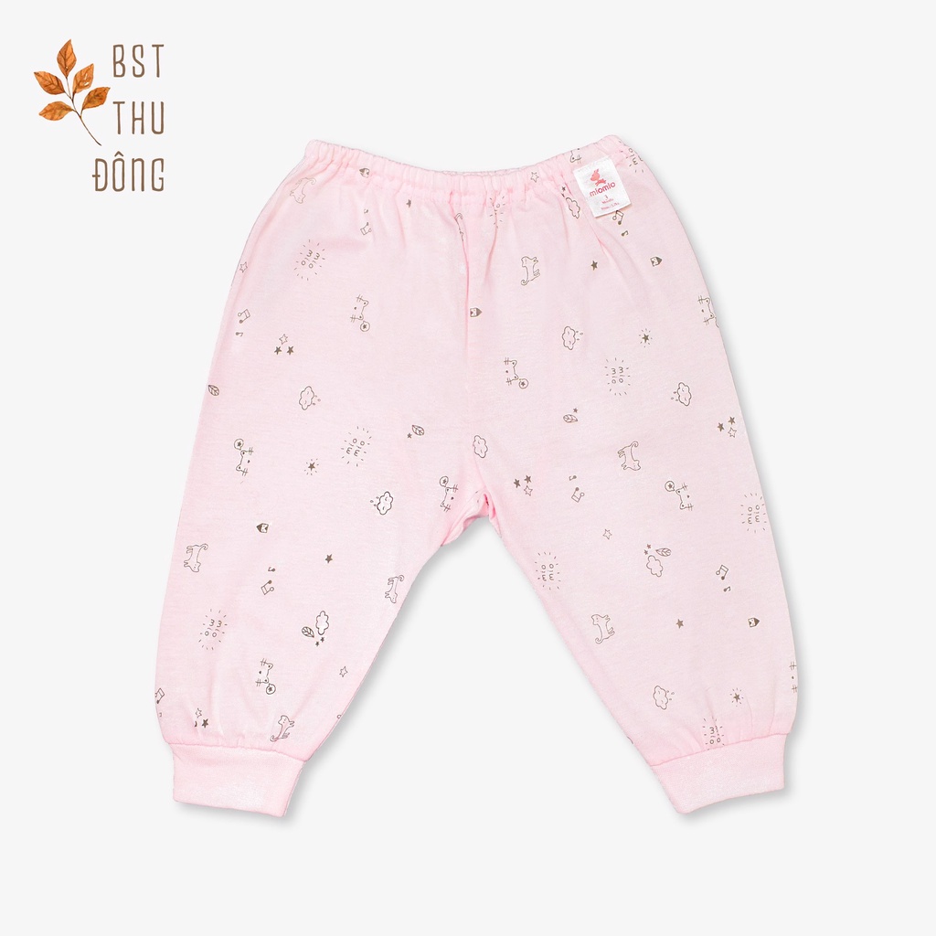 Quần Rã Đáy Bo Sơ Sinh Thu Đông MIOMIO - Cho Bé Trai, Bé Gái , Vải Interlock Cotton.