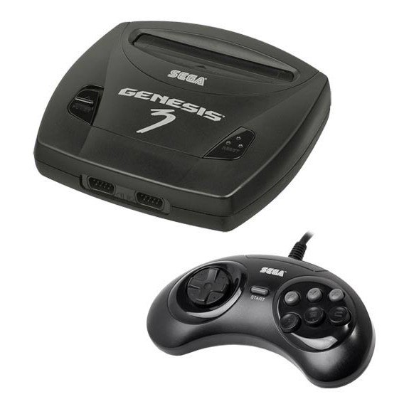 Máy Chơi Game 2 Tay Cầm Sega Genesis 3 Tích Hợp Sẵn 368 Trò Chơi - Phiên Bản Giới Hạn 2021