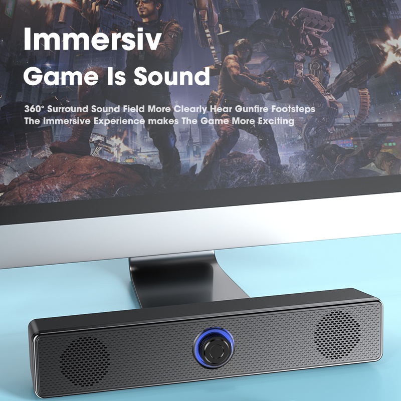 Nocclili Loa Bluetooth Có Dây Loa Máy Tính Loa âm Thanh Loa Rạp Hát Tại Nhà Loa PC Loa TV Speaker Loa TV Cho Máy Tính / PC / Máy Tính Xách Tay / TV