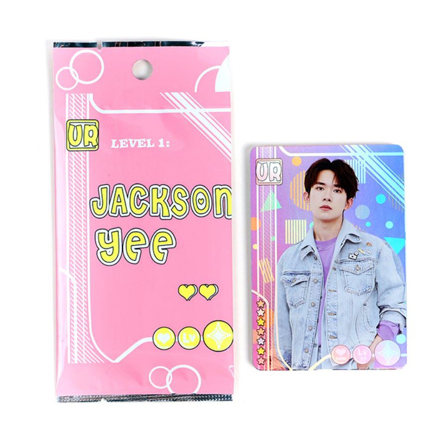 Set 5 card hologram laser Blackpink, TFBOYS Khải, Nguyên, Thiên