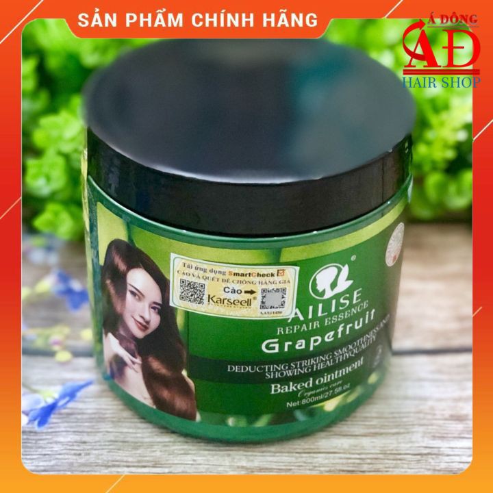 [Chính hãng] [Siêu rẻ] Hấp dầu bưởi Grapefruit Ailise siê mượt phục hồi tóc chính hãng cao cấp (UK) 800ml