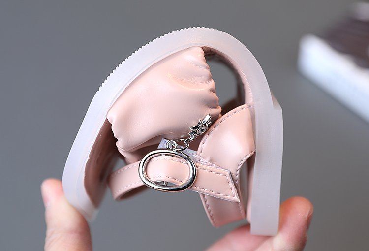 Sandal Màu Trơn Thiết Kế Mới Xinh Xắn Thời Trang Dành Cho Bé Từ 3-18 Tuổi