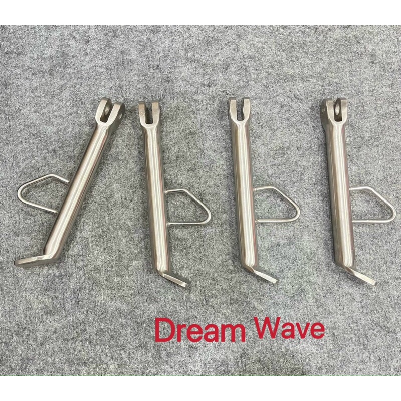 CHÂN CHỐNG NGHIÊNG INOX 304 cho RAIDER, WINNER, EXCITER 150, FUTURE 2018, DREAM, WAVE, SATRIA, VARIO, SIRIUS