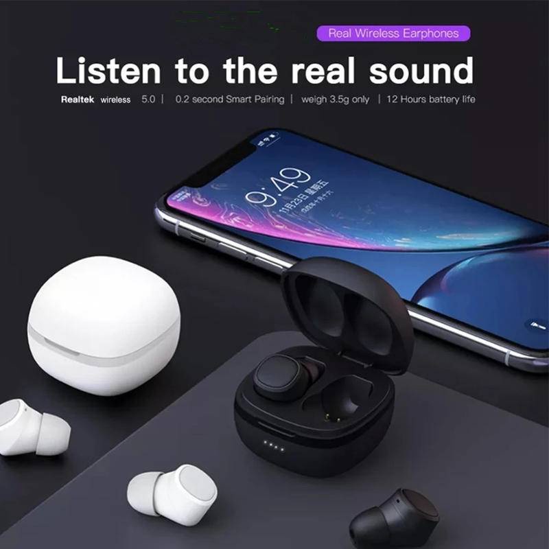 Tai Nghe Bluetooth Không Dây Tws HIFI IPX6 Chống Nước Kèm Mic Cho Điện Thoại tai nghe bluetooth tai nghe loa bluetooth tai nghe không dây loa bluetooth mini