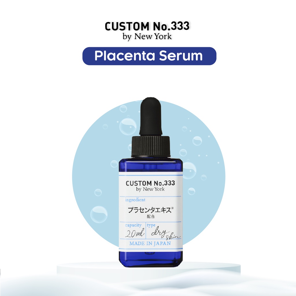Tinh Chất Placenta Giúp Làm Sáng Và Chống Nhăn Da Custom No.333 by NY Placenta Serum 20 mL