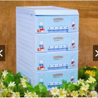 [Shopee giá rẻ] Tủ thuốc Mini 4 tầng Việt Nam (Tủ nhựa song long 4 tầng)