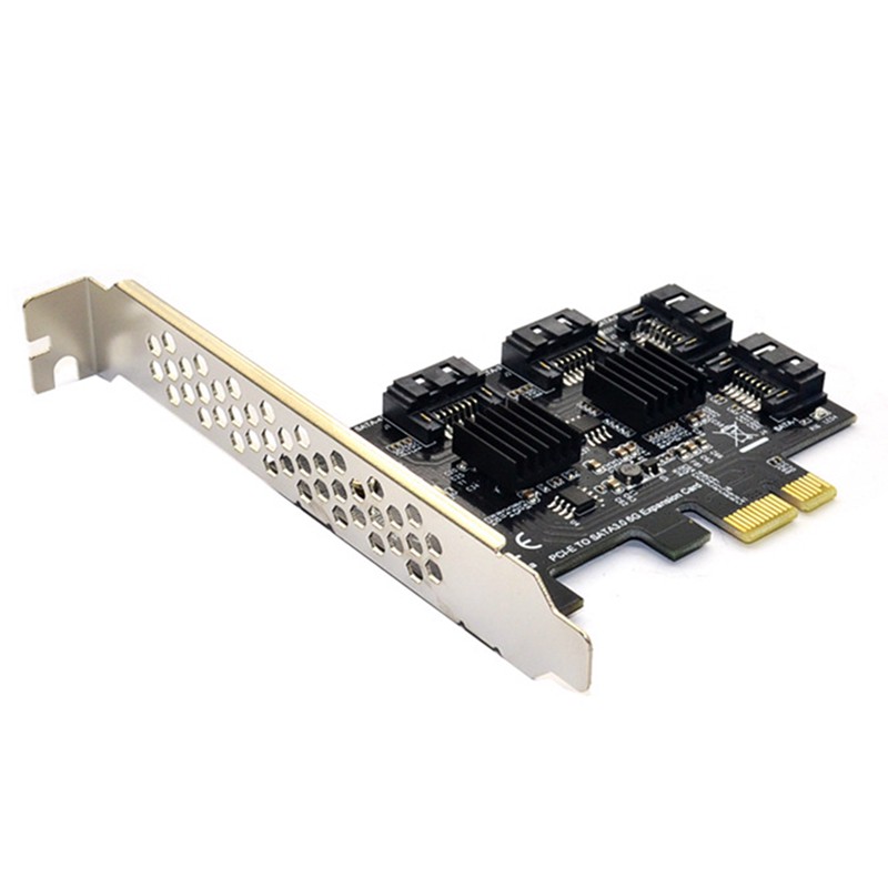 Card Mở Rộng W5Vn Pci-E Sang Sata3.0 Với 4 Cổng Dành Cho Ổ Cứng Ipfs | BigBuy360 - bigbuy360.vn