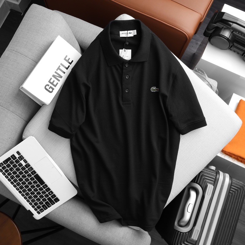 Polo Lacoste Basic Chất Liệu Cotton Gai Cá Sấu Mềm Mịn | BigBuy360 - bigbuy360.vn