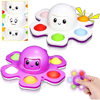 POP IT Xoay Con Bạch Tuộc Cảm Xúc