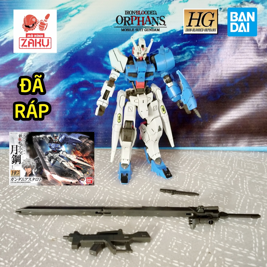[Đã ráp, không sách không hộp] Mô hình lắp ráp gundam Bandai HG IBO Gundam Astaroth