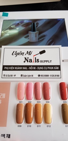 Sơn gel Hàn Quốc AOQI