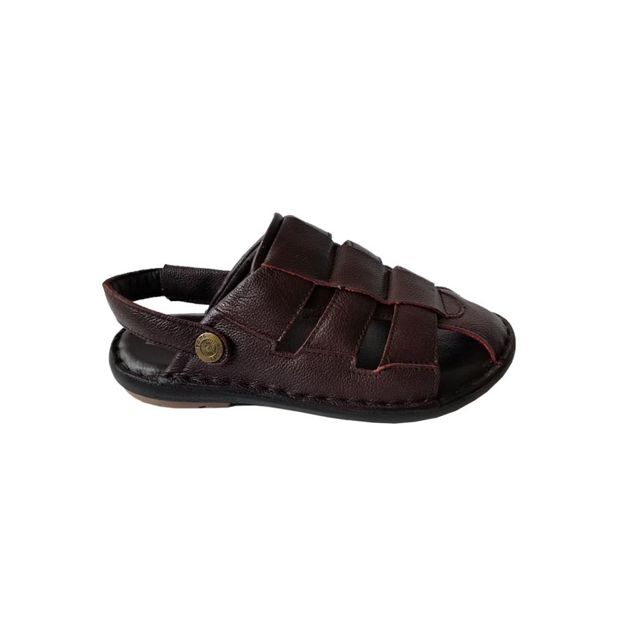 Giày Sandal Nam Bít Mũi Da Bò BIGBEN SD78