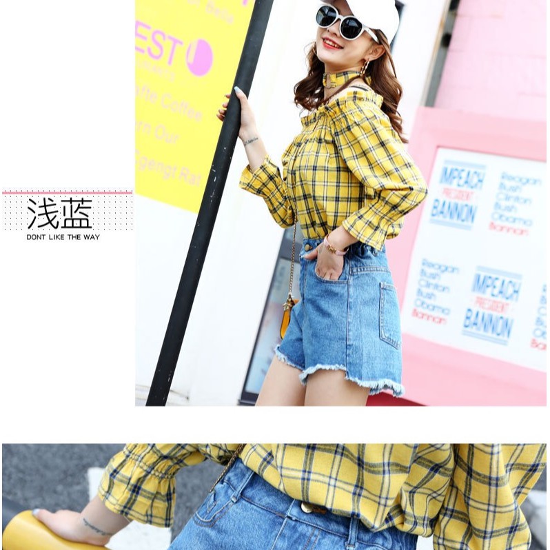 Quần Short Jean Nữ Tua Gấu “HACK DÁNG” cực đỉnh
