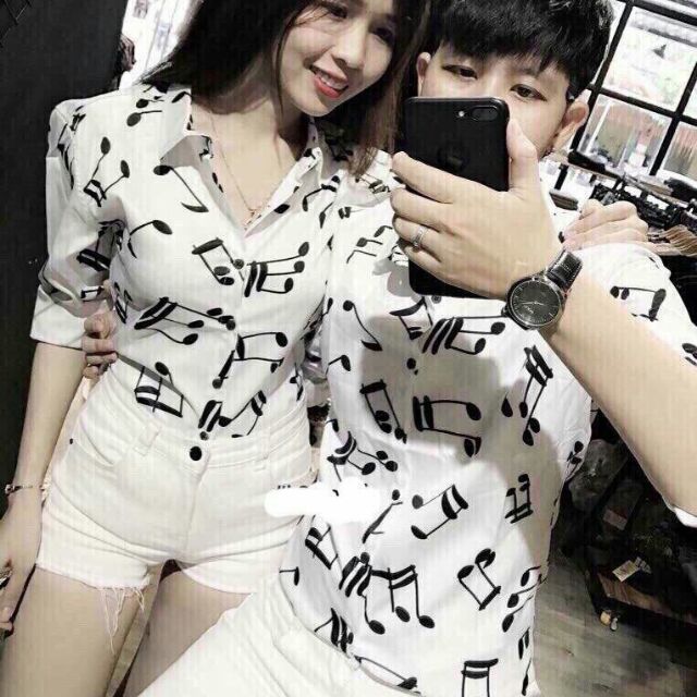 Áo sơ mi cặp