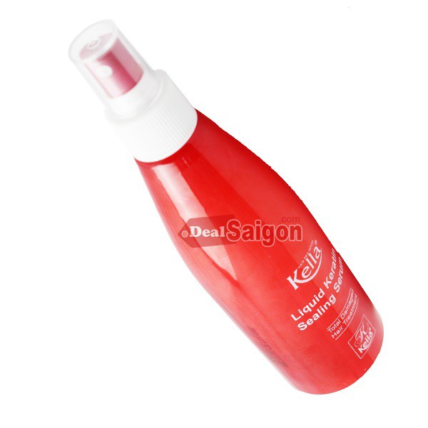 Xịt dưỡng tóc Keratin phục hồi tóc hư tổn Kella Liquid Keratin Sealing Serum 250ml