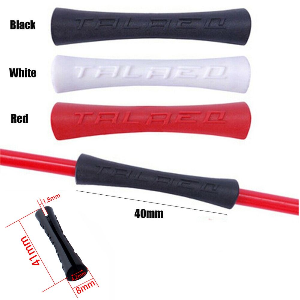 Set 4 Phụ Kiện Bảo Vệ Dây Cáp Xe Đạp Chống Trầy Xước Siêu Nhẹ Bằng Cao Su Nhiều Màu Sắc