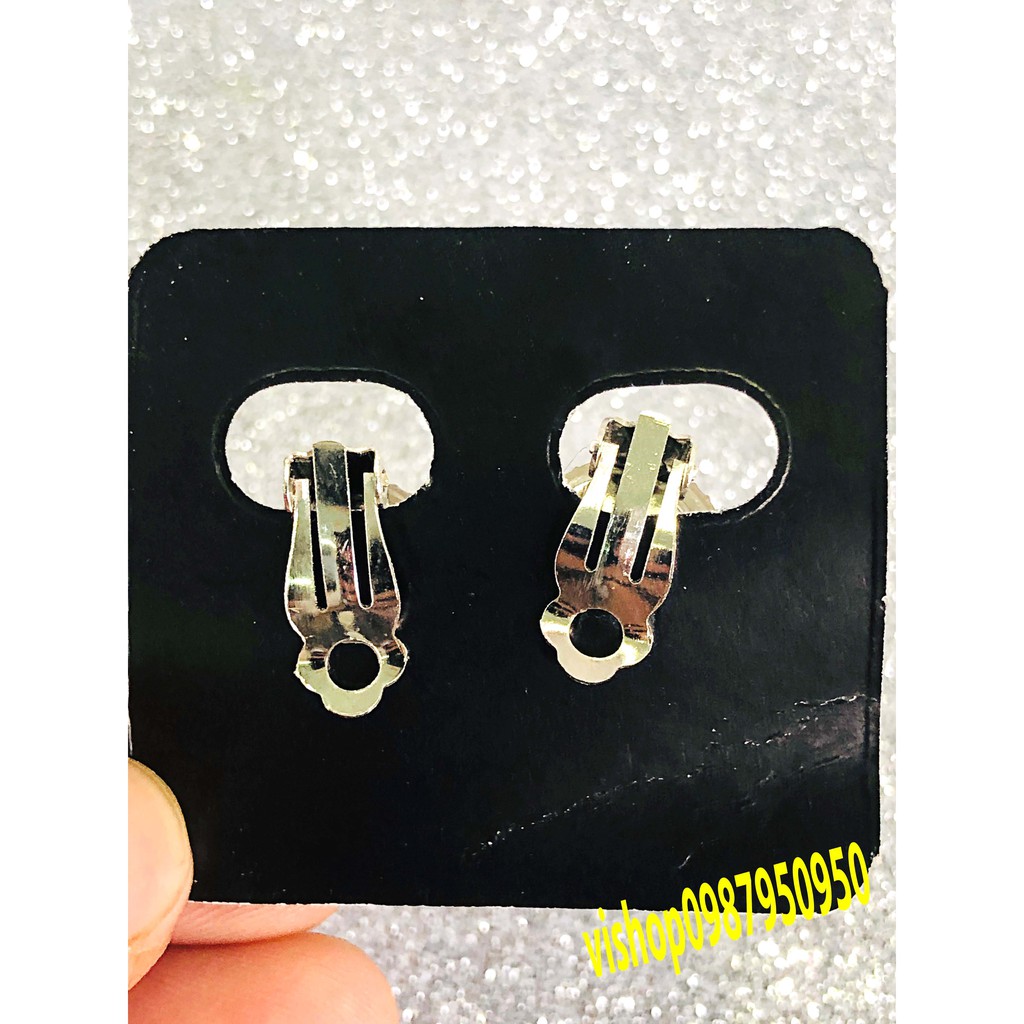 1 đôi Khuyên tai LED phát sáng độc đáo bông tai phát sáng khuyên tai đèn led dạng tròn