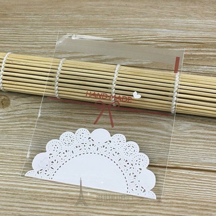 100 KHAY VÀ TÚI DÁN ĐỰNG BÁNH TRUNG THU HAND MADE 250 GRAM