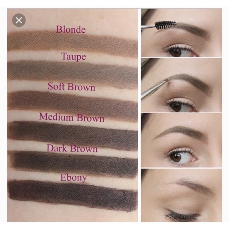Chì Mày Anastasia Beverly Hills Brow màu Soft brown Minisize 0.03g