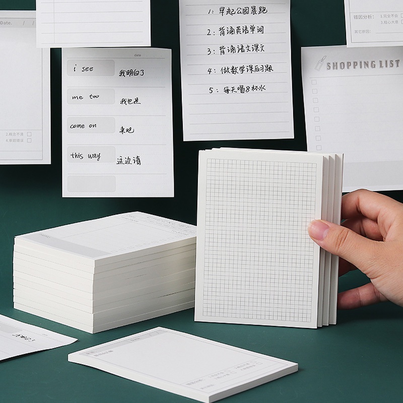 Set 50 tờ giấy ghi chú dày dặn đa năng tiện dụng